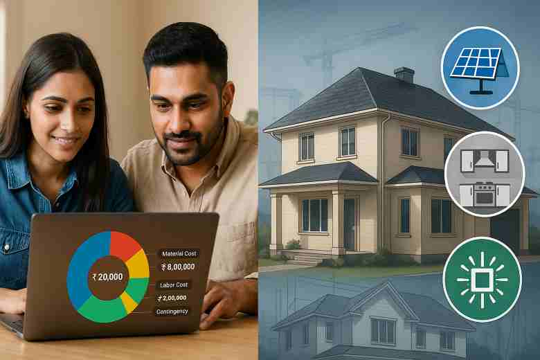 Interactive house-construction cost estimator dashboard 2025