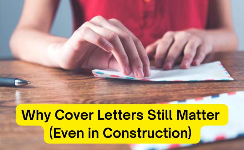 Why Cover Letters Still Matter (Even in Construction)