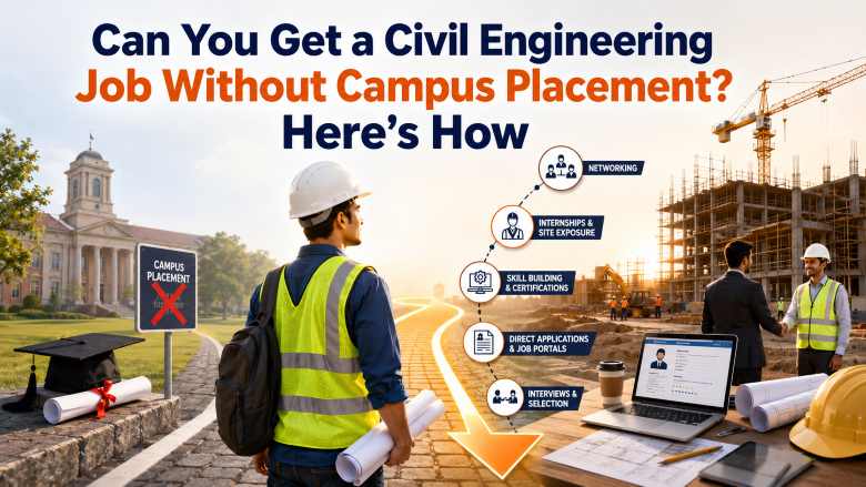 Can You Get a Civil Engineering Job Without Campus Placement