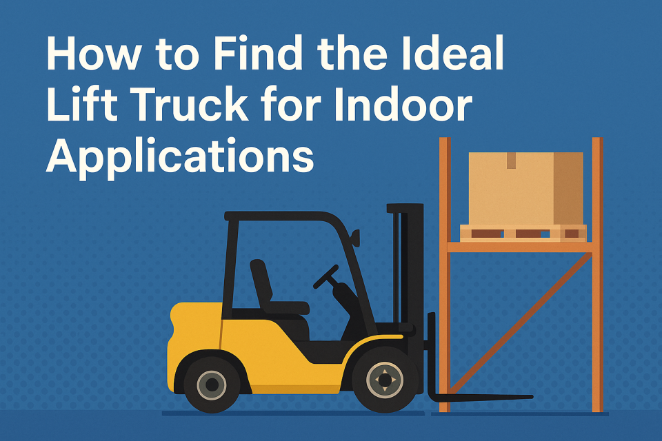 How to Find the Ideal Lift Truck for Indoor Applications