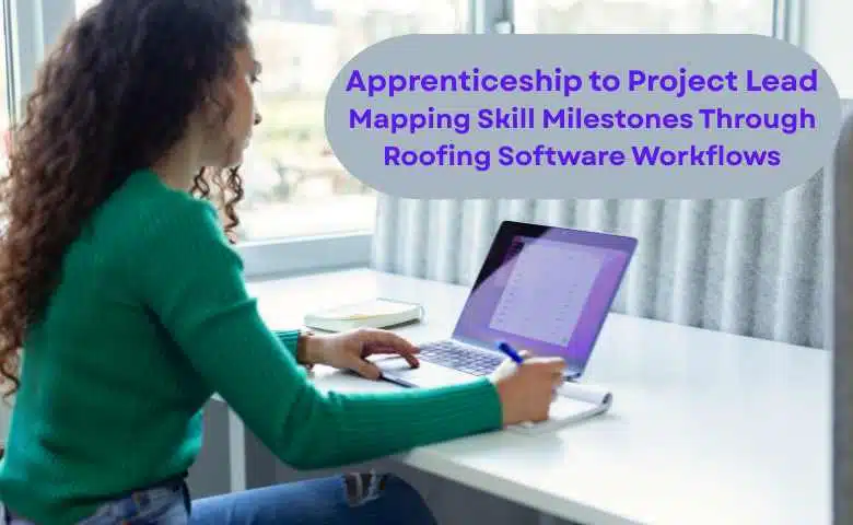 Apprenticeship to Project Lead Mapping Skill Milestones Through Roofing Software Workflows