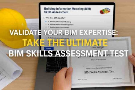 BIM skills assessment test with certificate example