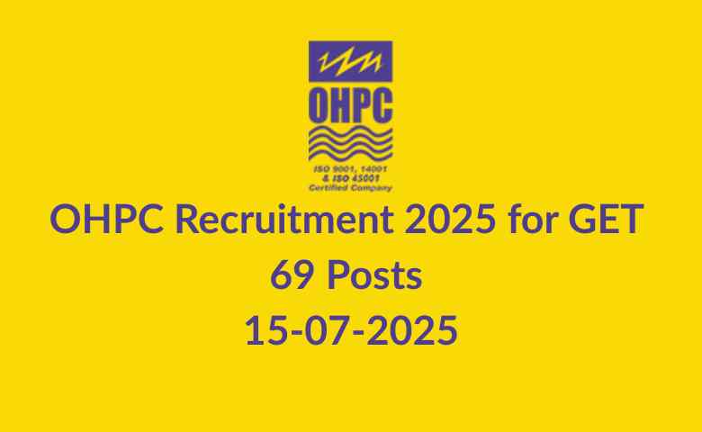 OHPC Recruitment 2025