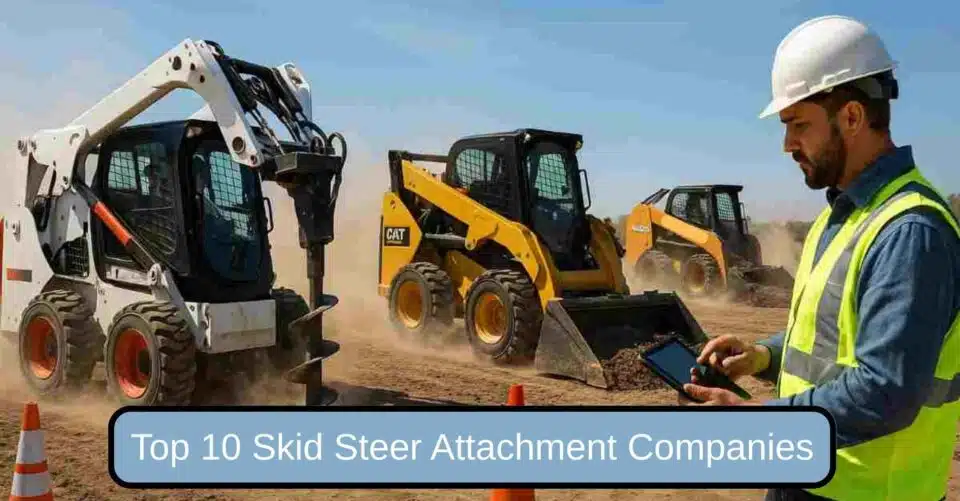Top skid steer attachments from leading companies in 2025