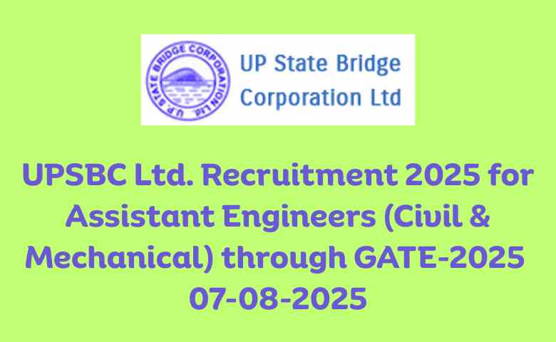 UPSBC Ltd. Recruitment