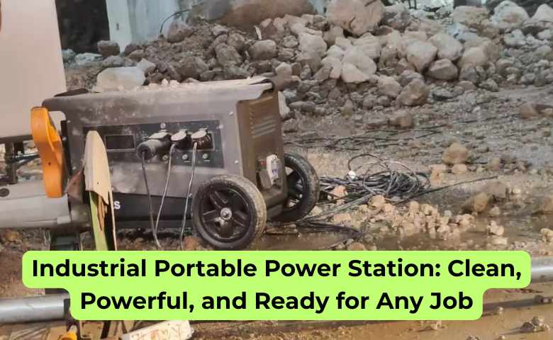 Industrial Portable Power Station Clean, Powerful, and Ready for Any Job