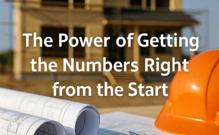 The Power of Getting the Numbers Right from the Start