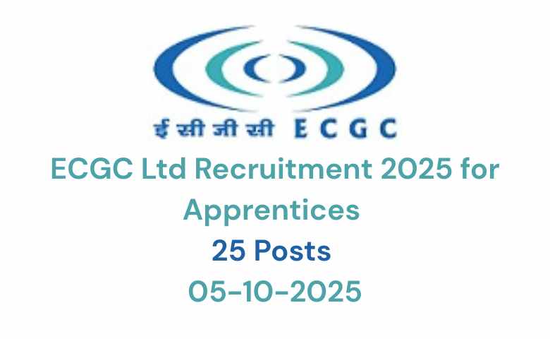 ECGC Ltd Recruitment