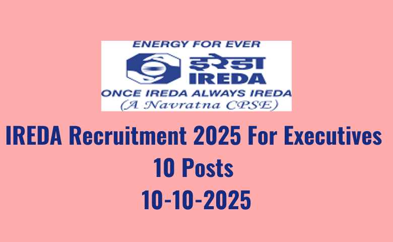 IREDA Recruitment 2025