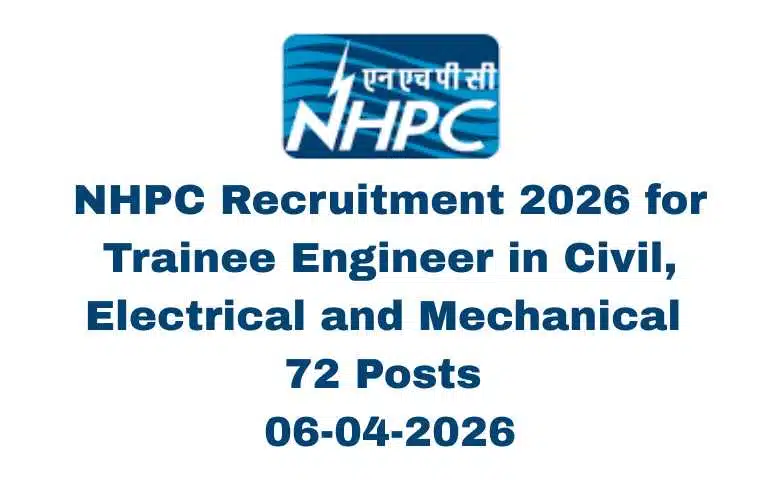 NHPC Recruitment 2026