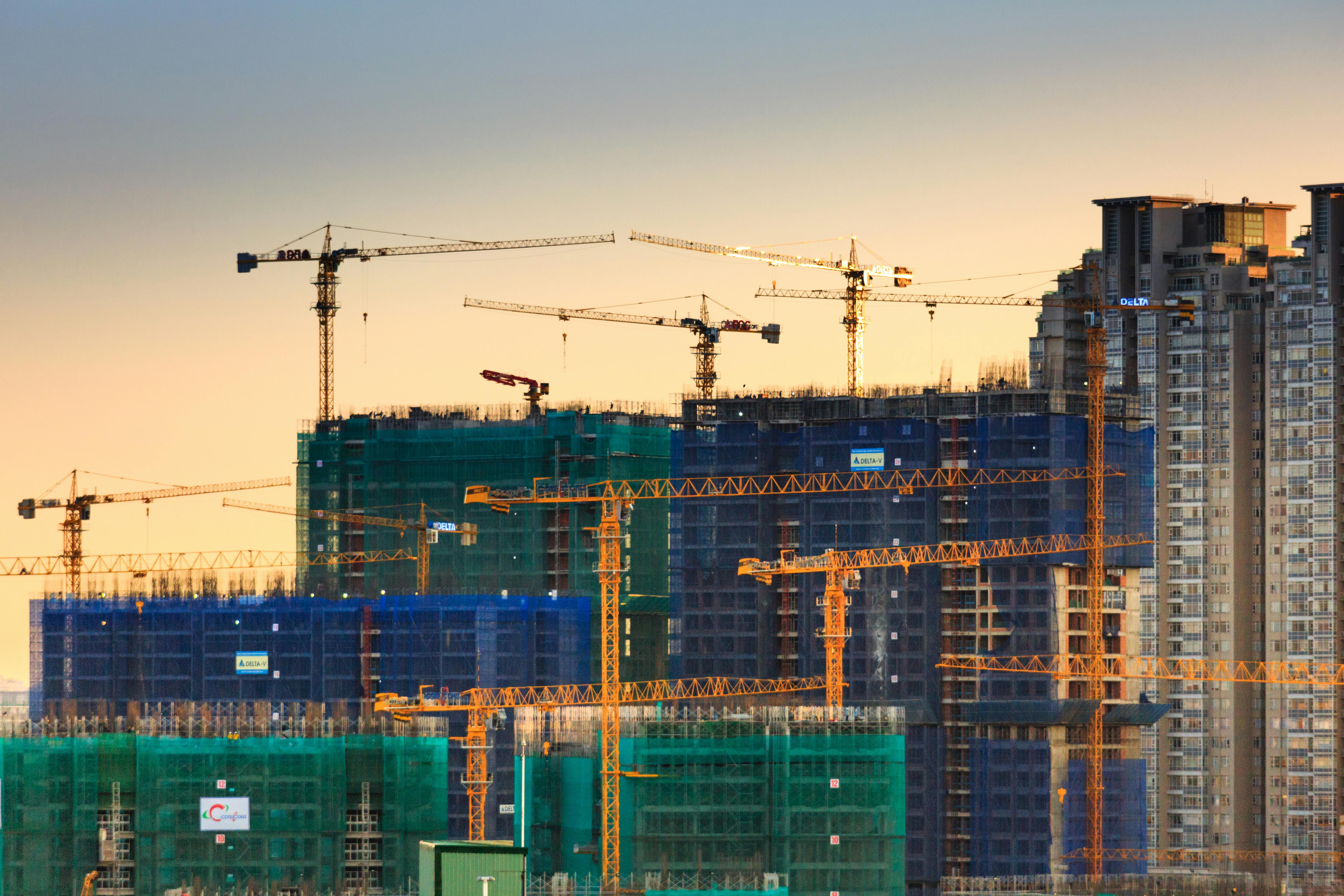 Building under construction.