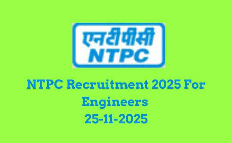 NTPC Recruitment 2025