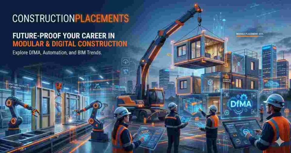 modern modular construction job roles in 2025-2026
