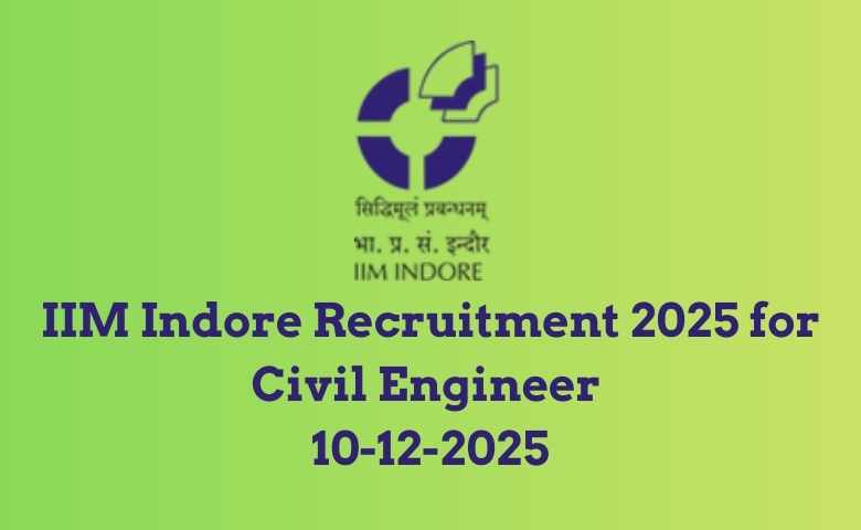 IIM Indore Recruitment