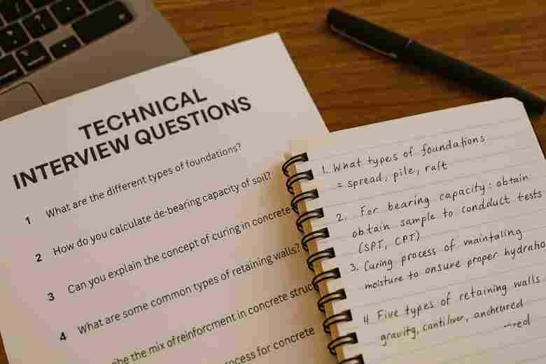 construction interview questions and answers pdf