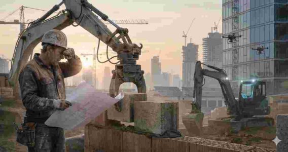construction robots automating building work by 2030