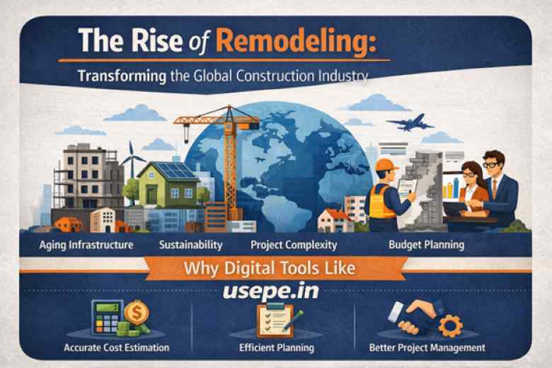 Remodeling and renovation projects are reshaping global construction growth in 2026.