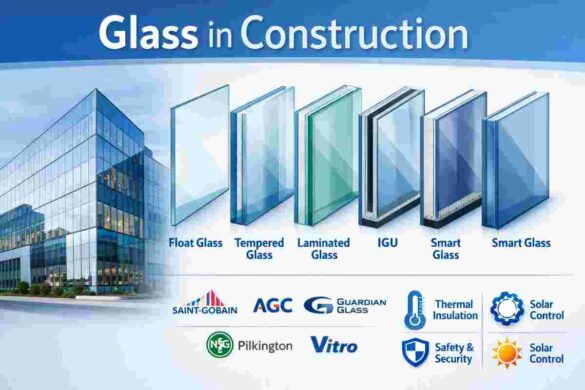 Glass in Construction 2026: Types, Uses & Manufacturers