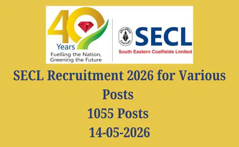 SECL Recruitment 2026