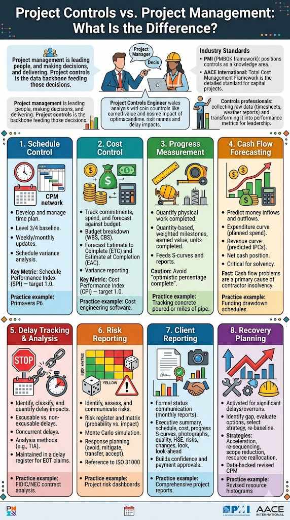 project control vs project management