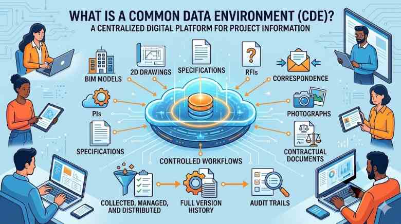 what is Common Data Environment-CDE in construction