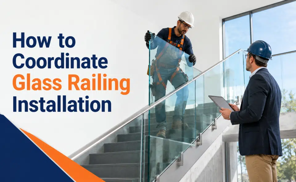 How to Coordinate Glass Railing Installation
