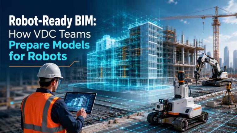 Robot-Ready BIM: How VDC Teams Prepare Models for Robots