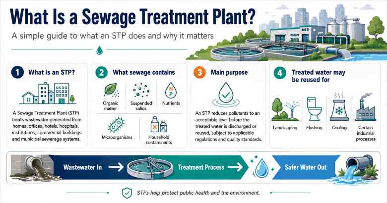 sewage treatment plant